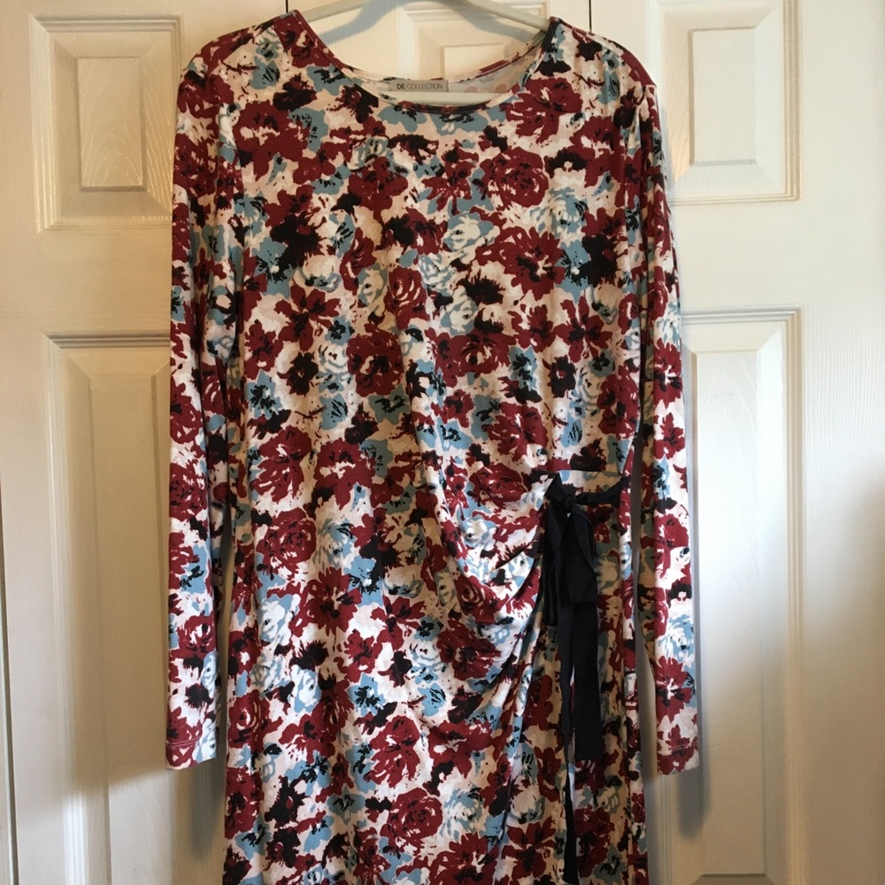 ModCloth DE Collection Floral Midi Dress
